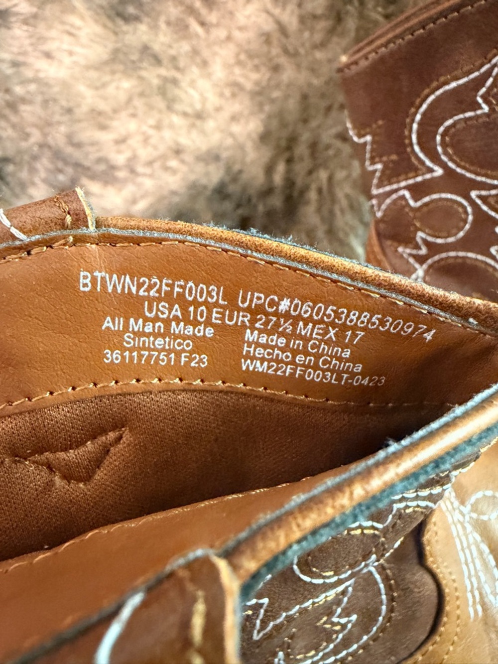 wonder nation Brown Kids Western Pull-On Boots - Picture 5 of 5